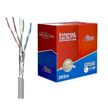 Cablu UTP Cat5E, 0.5mm CCA rola 305m UTPCCAS305-ALIEN