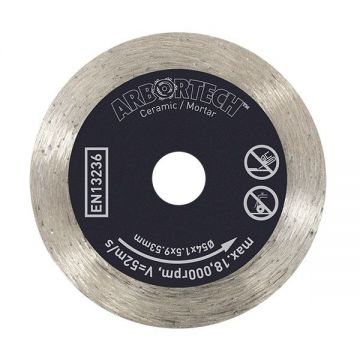 Disc diamantat pentru polizor de sculptura in lemn Arbortech MIN.FG.615, O54 mm
