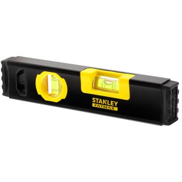 Nivela Torpedo Classic Pro Stanley FatMax FMHT42884-1, 230 mm, 2 fiole, aluminiu, magnetica