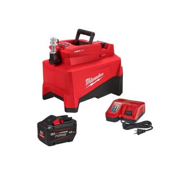 Pompa hidraulica utilitara Milwaukee M18 HUP700-121, 700 bari, rezervor 1.6L, motor fara perii, cablu 1.8m, 1x acumulator, 1x  incarcator, tehnologie One Key, IP54, 4933499335