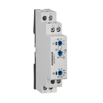 Releu de timp multifunctional 1CC, 12-240VAC VDC, 8A, SCHRACK ZR5MF011