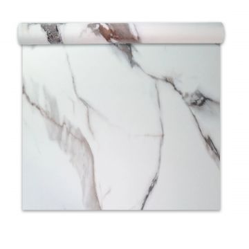 Rola panou autoadeziv, Naimeed D7395, design modern, 2.5mm grosime, 120x280cm, Alb