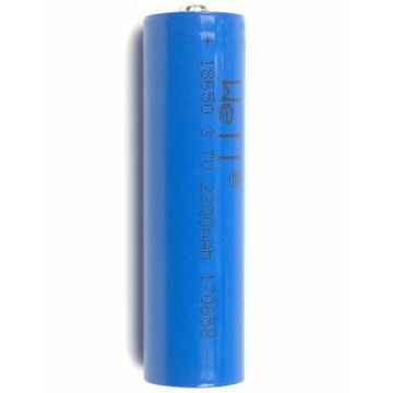 Acumulator Industrial Li-ion Terminal cu Varf 18650 3.7v 2200mAh Well