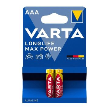 Baterie Alcalina R3 (AAA) MaxTech Varta, 2 Bucati, Blister