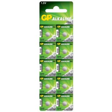 Baterie Buton Alcalina GP AG4, 10 Buc / Blister