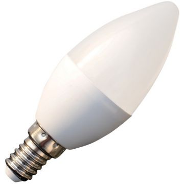 Bec cu Led Lumanare Well, E14, 6W / 38W, 450 lm, 25000 Ore, 3000K, Lumina Calda