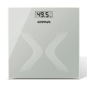 Cantar de Baie Digital G3Ferrari Onda, Afisaj LCD, Alb