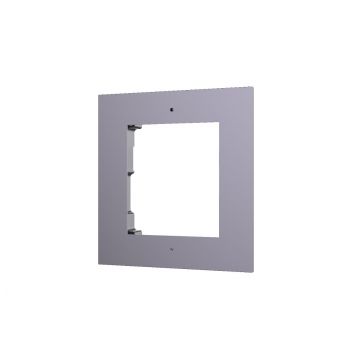 Cutie din aliaj de aluminiu pentru montaj ingropat, dedicat unui modul video interfon Hikvision DS-KD-ACF1
