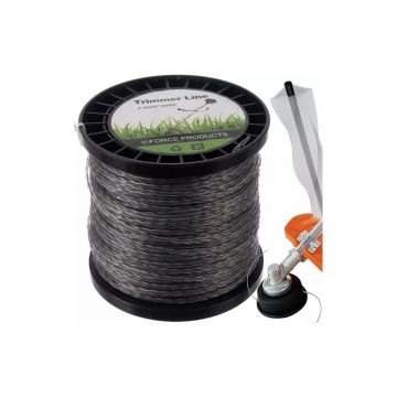 Fir transparent pentru motocoase, elastic, lungime 100 metri