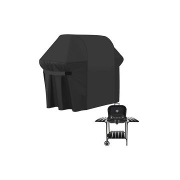 Husa pentru gratar 130x75x131 cm, rezistenta la apa si radiatii UV, negru