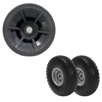 Janta de rezerva roata carucior gradina, diametru 12 cm