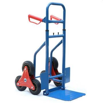 Liza transport marfa, 6 roti pentru scari, inaltime ajustabila, sarcina maxima 200 kg, rabatabila