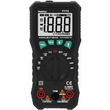 Multimetru Digital Fy72, Mastfuyi