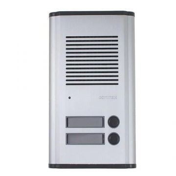 Post de exterior din aluminiu cu 2 butoane ingropat, DR-201AG