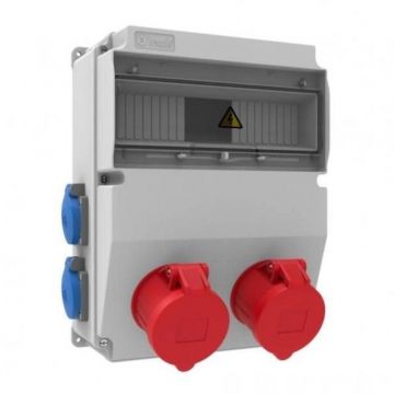 Tablou Electric Bemis Aparent, IP44, 324 x 244 x 138 mm, ABS, Gri, Sina Automata