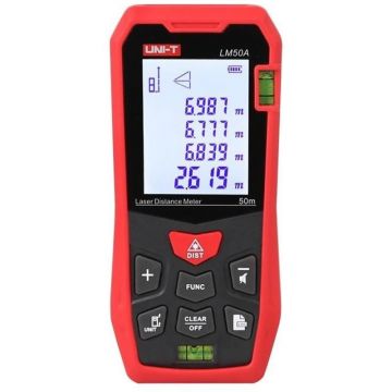 Telemetru Digital cu Laser, 50 m, LM50A Uni-T