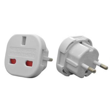 Adaptor pentru stecher priza Anglia /  Romania, ALB, UK/RO-ALB