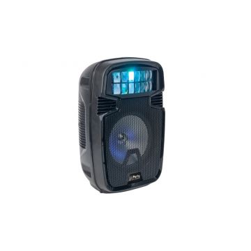 Boxa portabila, 8 inch/ 20cm, 300W, Bluetooth 5, USB, microSD, LED, Jack 3.5- 6.35mm, baterie Litiu 3.7V 2000mAh, PARTY-8COMBI