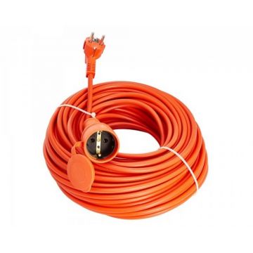 Cablu prelungitor cu conductor din cupru 3 x 1,5, 20M, cu stecher si cupla, FS-UK2015