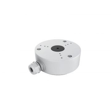 Doza de conexiuni pentru camere Tiandy TC-P54BM-V5V3.0, metal, alb