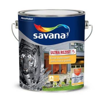 Email multisuprafețe, ultrarezistent, Savana, maro 0.75L / EXT10184