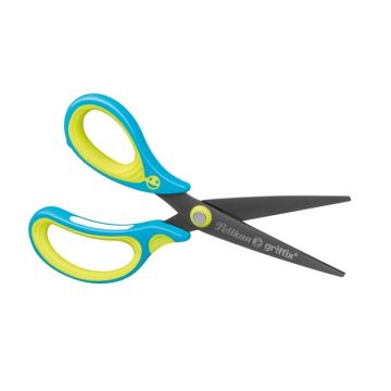 Foarfeca Griffix pentru Stangaci, 15 cm, Neon Fresh, Blister