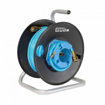 Furtun aer comprimat cu tambur Gude 02884, 20 m