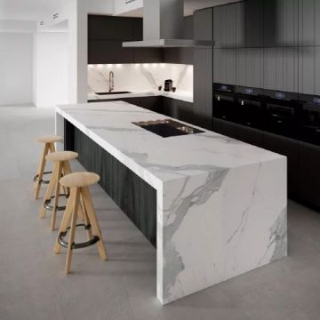 Gresie/Faianta Apavisa Statuario Extra White Bookmatch Natural A+B - Dimensiune 162x324