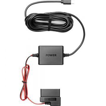 Kit de alimentare pentru camere auto 70Mai, cablu 4m, Type-C, 12V-30V, Plug and play, Midrive-OBD01