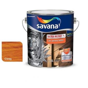Lac pentru lemn, ultrarezistent, Savana, cireș, 2.5L / EXT10088