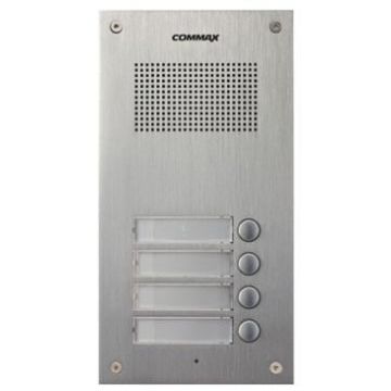 Post exterior incastrabil 4 butoane Commax DR-4UM