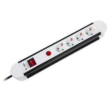 Prelungitor 4 posturi, 1.5 metri URZ3068-1.5B