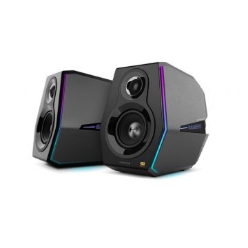 Set boxe Edifier G5000-BK, Bluetooth, 4 inch, control volum, 88W, Jack 3.5mm, USB, AUX, optic, coaxial, iluminare LED
