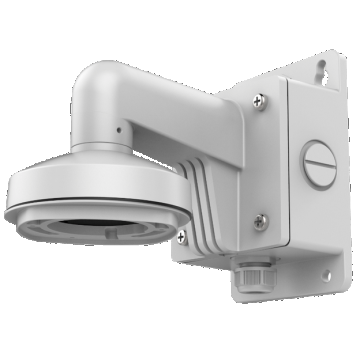 Suport montaj pe perete pentru camere de supraveghere Dome Hikvision, DS-1272ZJ-120B