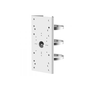 Suport orizontal pentru camere supraveghere, 127x 46x 250mm, otel inoxidabil, alb, Safer SAF-1275ZJ-SUS