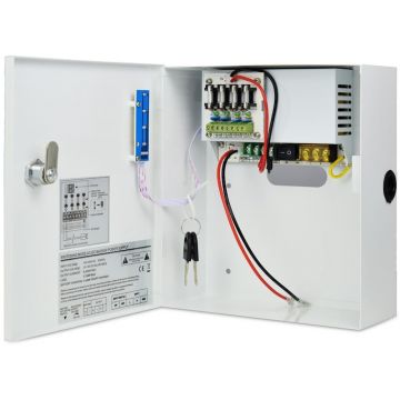 Sursa alimentare cu Back-up 12V-5A si cu 4 iesiri protejate ZTP1205B-04F