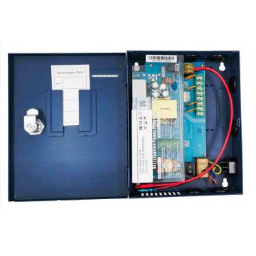 Sursa de alimentare 12 VDC 5A, 96-264VAC, backup, cutie solida din metal, cheie, Safer SAF-XZU60-12-4