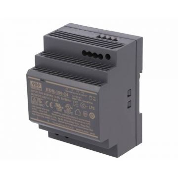 Sursa de alimentare 24V, 4.2A, montare pe sina DIN, HDR-100-24N