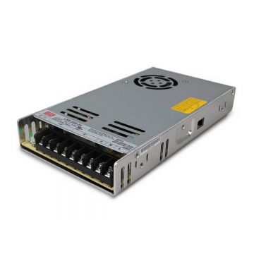 Sursa de alimentare in comutatie, 24V, 14.6A, montare incastrata, carcasa metalica, Mean Well LRS-350-24