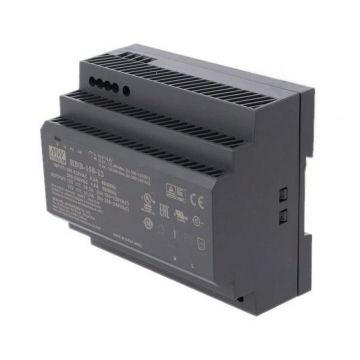 Sursa de alimentare pe sina DIN, 12V, 11.3A, eficienta 89%, Mean Well, HDR-150-12