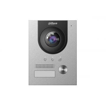 Videointerfon IP Dahua VTO2201F-P, camera de 2MP, difuzor incorporat, slot microSD, PoE, IP65, IK07