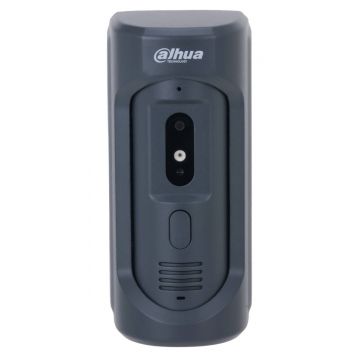 Videointerfon IP de exterior Dahua VTO2101E-P-S2, 2 MP, 2.8 mm, IR, difuzor incorporat, PoE, IP65, IK10, montaj aparent