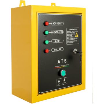 Automatizare Monofazata pentru Generatoare FDATS230 4poli 34A 15Vcc Galben