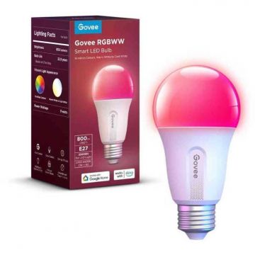 Bec Inteligent WiFi & Bluetooth 800lm E27 RGBWW