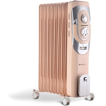 Calorifer Electric cu Ulei DOH9C 9 Elementi 2000W Cream