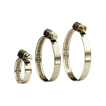 Colier pentru Furtun Banda 10x0.8 mm Surub M6-80÷100 Otel Galvanizat