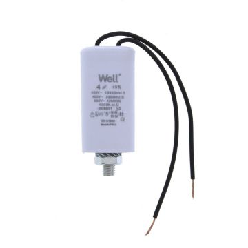 Condensator Pornire Motor 400V 4uF White