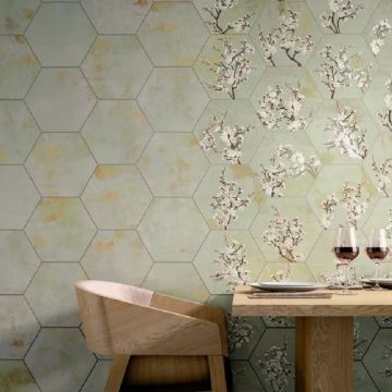 Gresie/Faianta Apavisa Mood Decor Hexagon - Dimensiune hexagonal 25x30