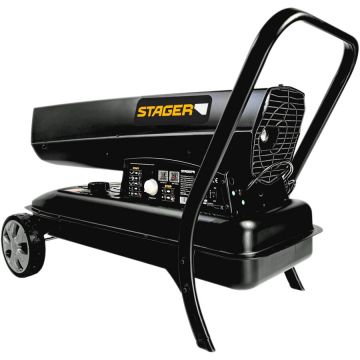 PLUS-K180 Tun de aer cald ardere directa 51kW motorina 230V, 1060mc