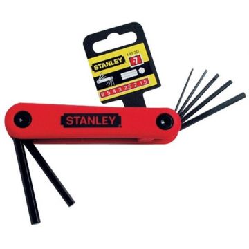 Set 7 Chei Imbus Pliabili 4-69-261 Rosu